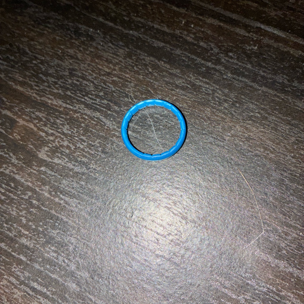 Turquoise Enso Ring, Size 5